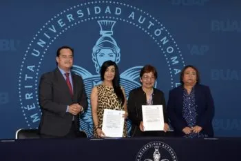 BUAP y CDH Puebla signan convenio de colaboración
