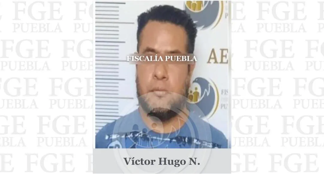 Condena de más de 42 años de prisión a Víctor Hugo N. por feminicidio en Puebla
