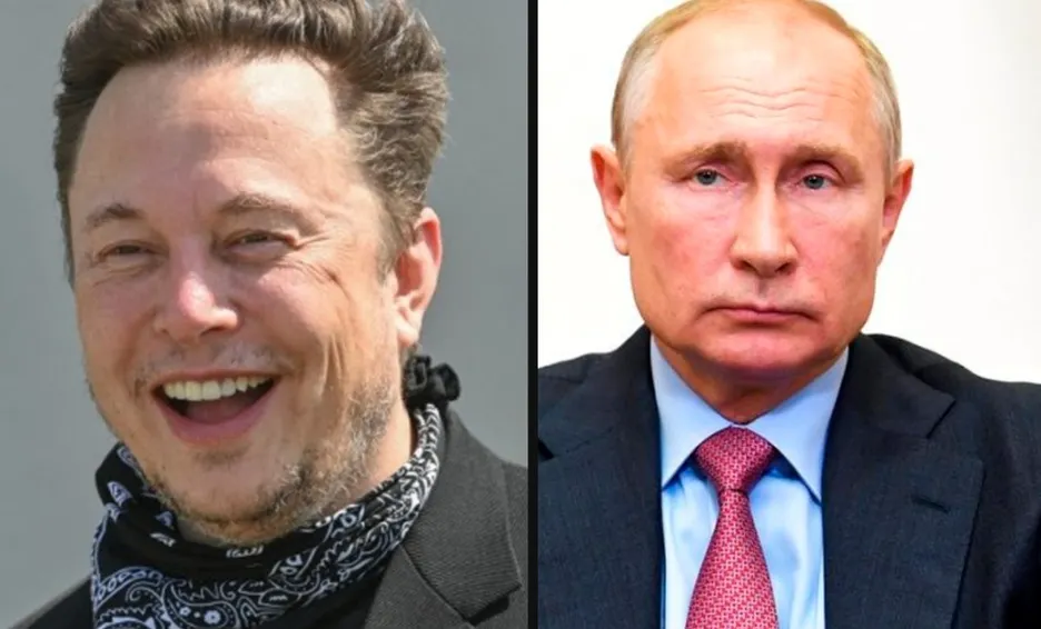 El multimillonario Elon Musk reta a duelo a Vladímir Putin