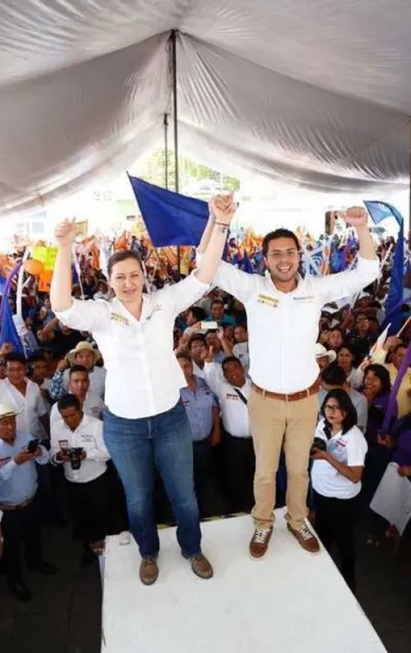 Reconoce Martha Erika labor de Jesús Giles al frente del Comité Directivo Estatal del PAN