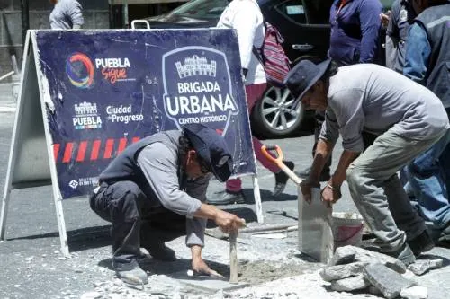 Con acciones de Brigada Urbana se preserva patrimonio del Centro Histórico