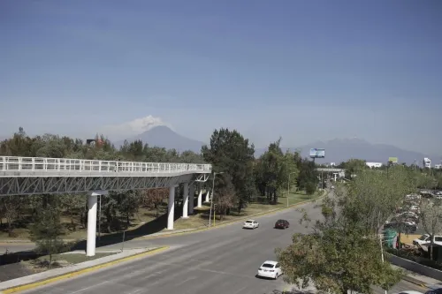 Registra Popocatépetl explosión de moderada intensidad: Protección Civil Estatal