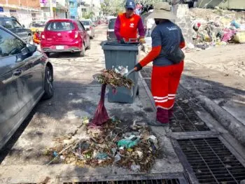 Refuerza Gobierno de la Ciudad limpieza de alcantarillas para prevenir inundaciones por lluvias