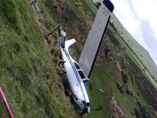 Se desploma avioneta en Zempoala; tenía como destino la capital poblana