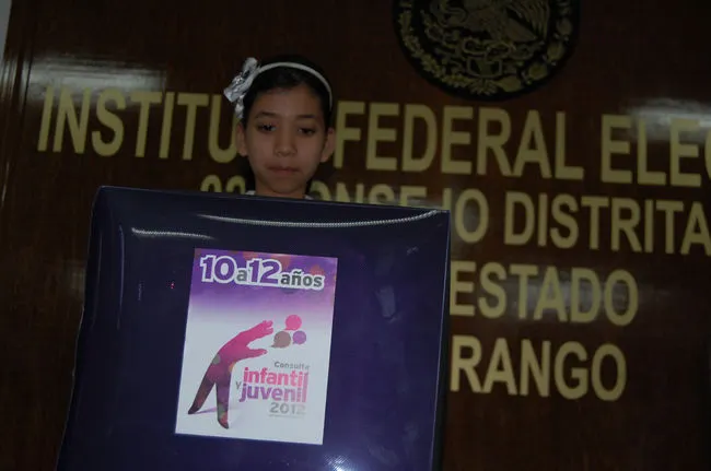 Invita IFE a niños y adolescentes a participar en Consulta Infantil y Juvenil 2012