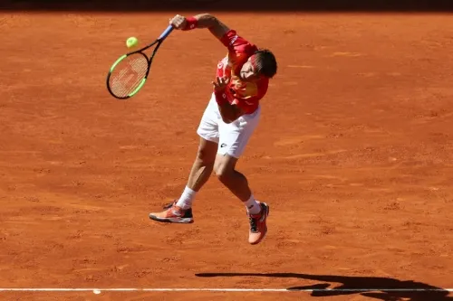 David Ferrer sobrevive un día más en el Masters de Madrid