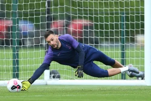 Hugo Lloris regresa a entrenamientos con Tottenham
