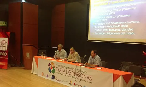 Participó el director del IDHIE en encuentro sobre trata en Colombia