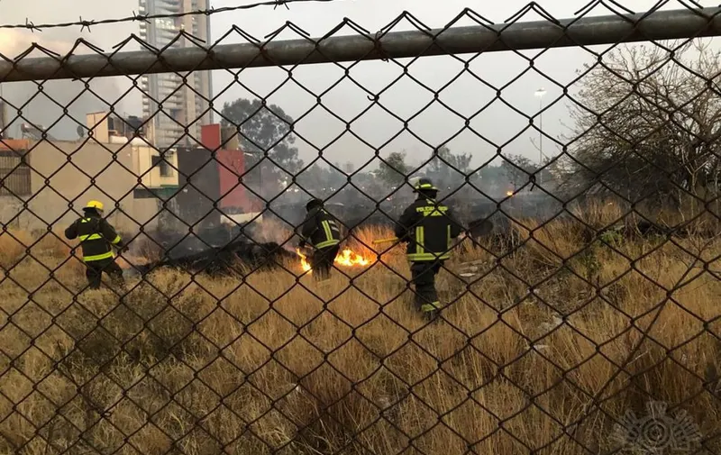 Incendio de pastizales