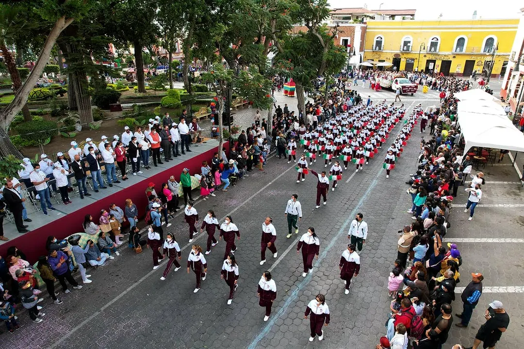 Atlixco Ariadna Ayala Desfile Revolucion