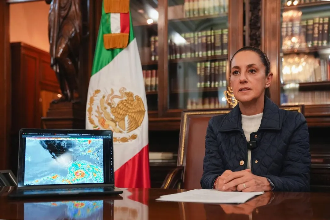 Claudia Sheinbaum Huracan Erick