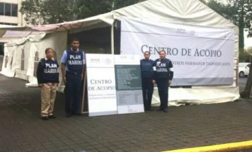 Marina establece puente aéreo con víveres para Oaxaca y Chiapas