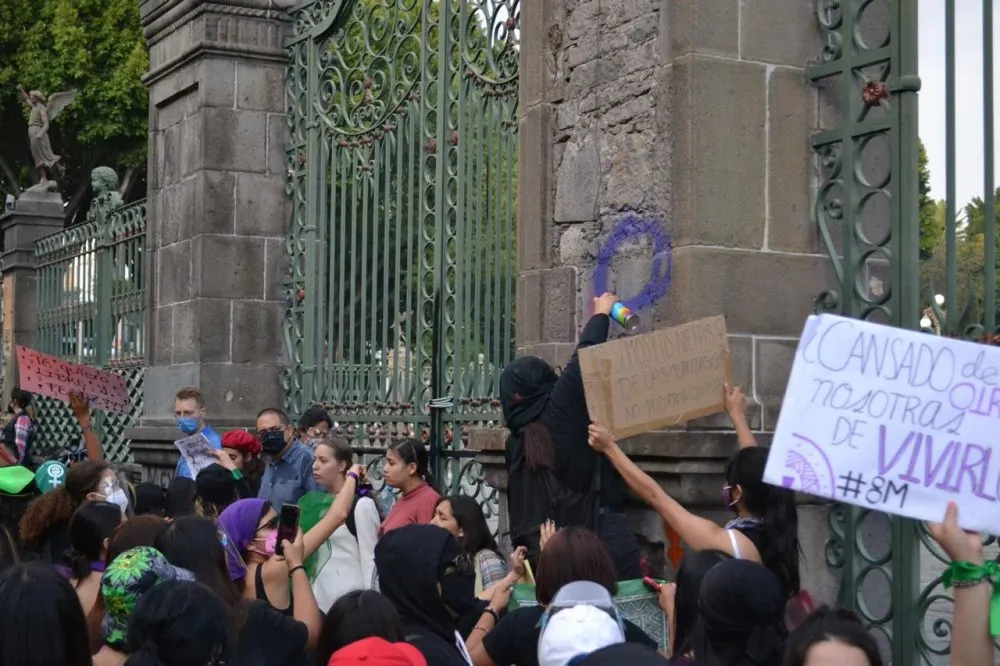 Denunciará Gobierno del Estado destrozos y daños en marchas del 8M