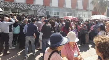 Docentes jubilados del SNTE 51 exigen una solución al pago pendiente de sus prestaciones