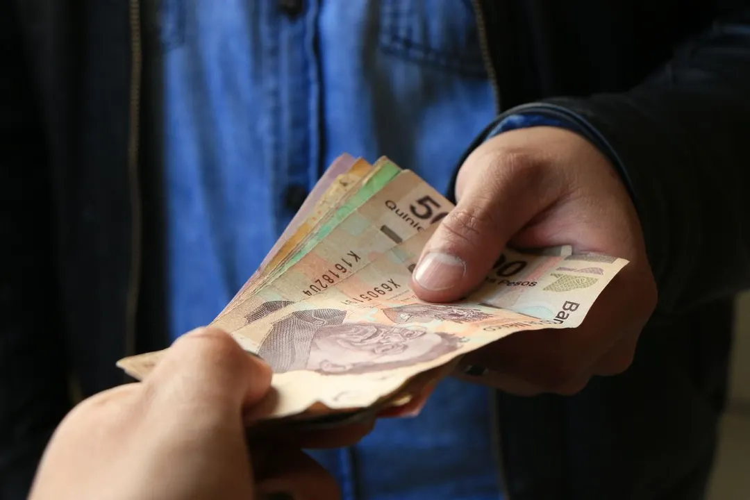 Dinero Billetes Salario Aguinaldo