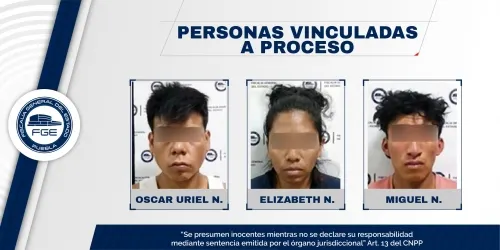 Vinculadas a proceso tres personas detenidas en Juan C. Bonilla