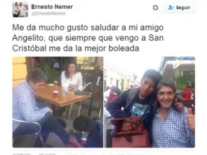 Tunden en las redes a funcionario Sedesol por fotografiarse con bolero
