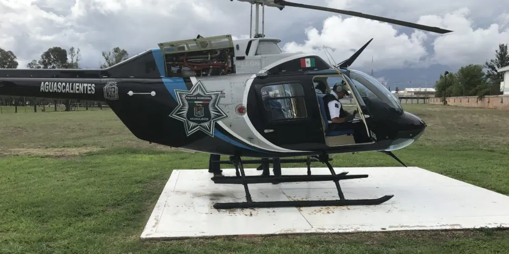 Usan helicóptero de Aguascalientes para rodar una película