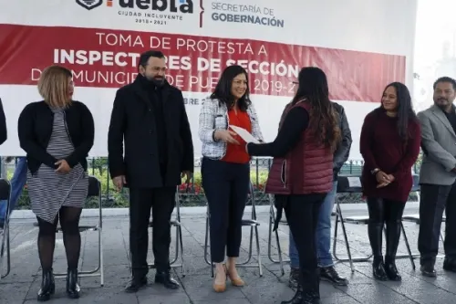 Rinden protesta las y los nuevos inspectores municipales