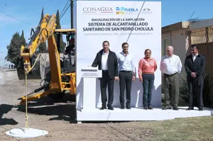 RMV inaugura ampliación del sistema de alcantarillado sanitario