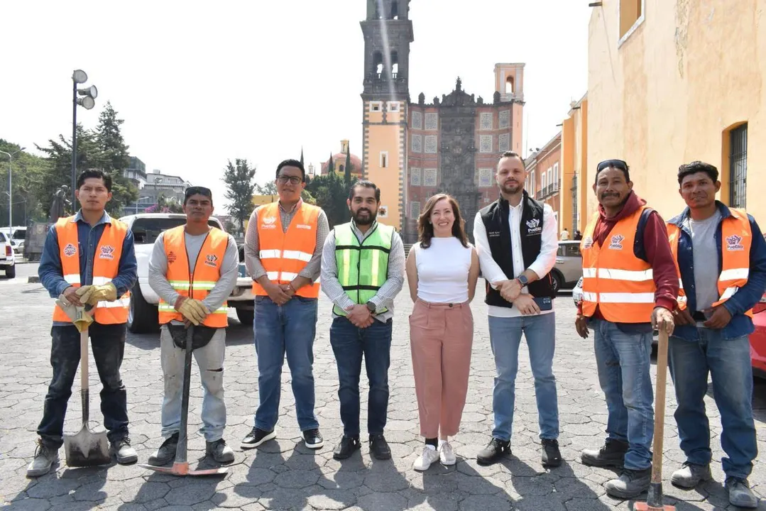 Atiende Brigada Urbana del Centro Histórico en el Bulevar 5 de Mayo