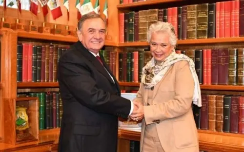 Recibe Sánchez Cordero a gobernadores previo a la Conago