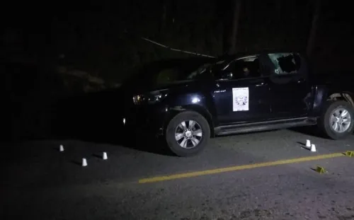 Tirar a matar; camioneta donde viajaba alcaldesa de Mixtla recibió 31 disparos