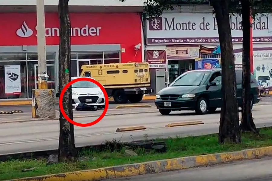 Asalto Banco Santander 11 Sur Popular Coatepec
