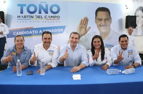 Moreno Valle llama a votar por el pan el 1 de julio