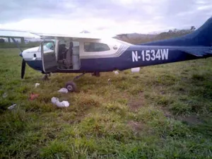 Avioneta mexicana aterriza en Honduras con drogas