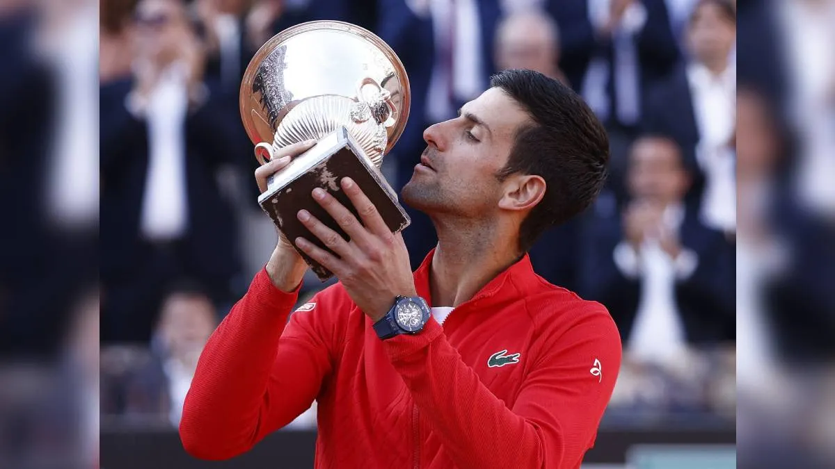 Djokovic se corona en Roma por sexta ocasión