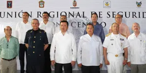 Se reúne Morneo Valle y gobernadores de la zona centro con gabinete federal de seguridad