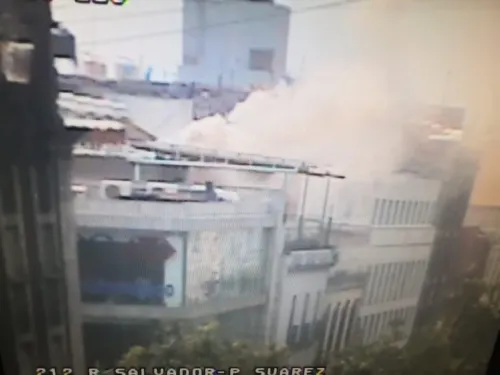 El C5 reportó por medio de sus redes sociales un incendio en un establecimiento