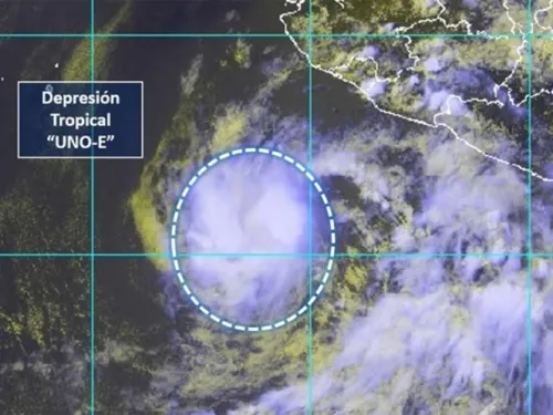 Se forma el primer ciclón tropical de la temporada en el Pacífico