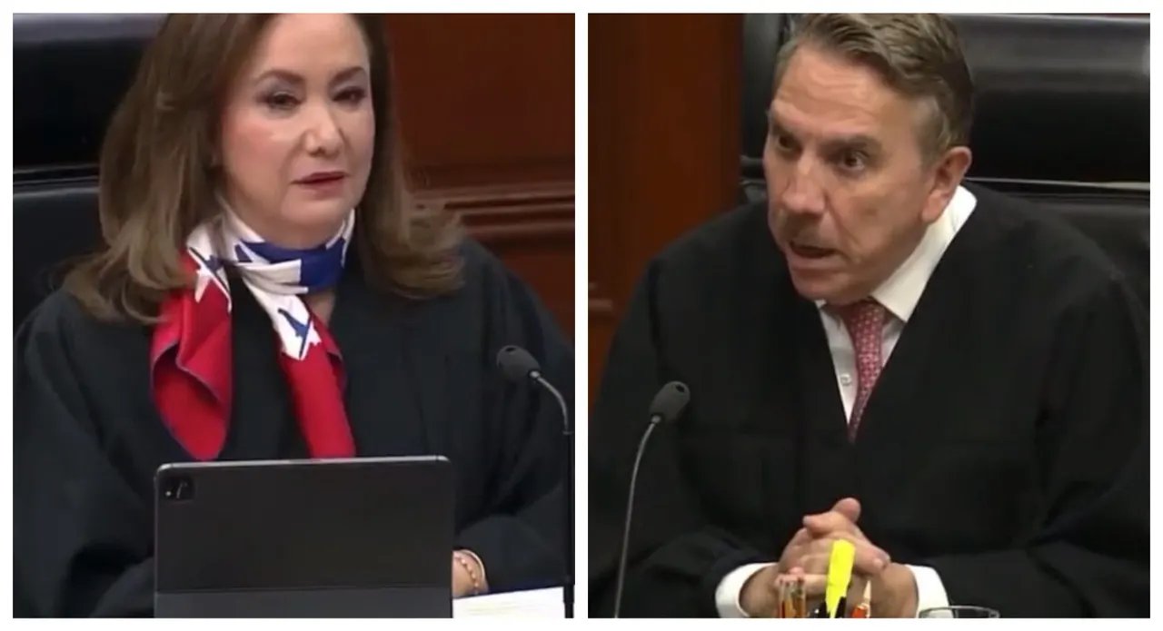 Yasmín Esquivel y Javier Laynez Potisek