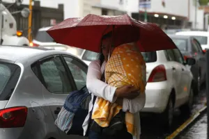 Persistirán lluvias en gran parte del país