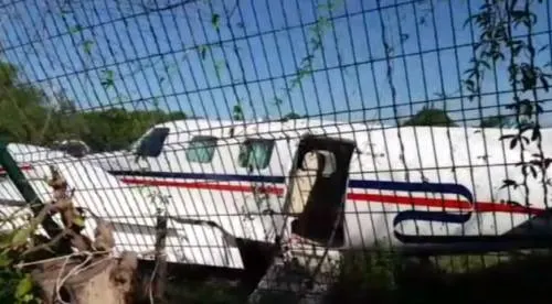 Avioneta se impacta en Michoacán; piloto sale ileso