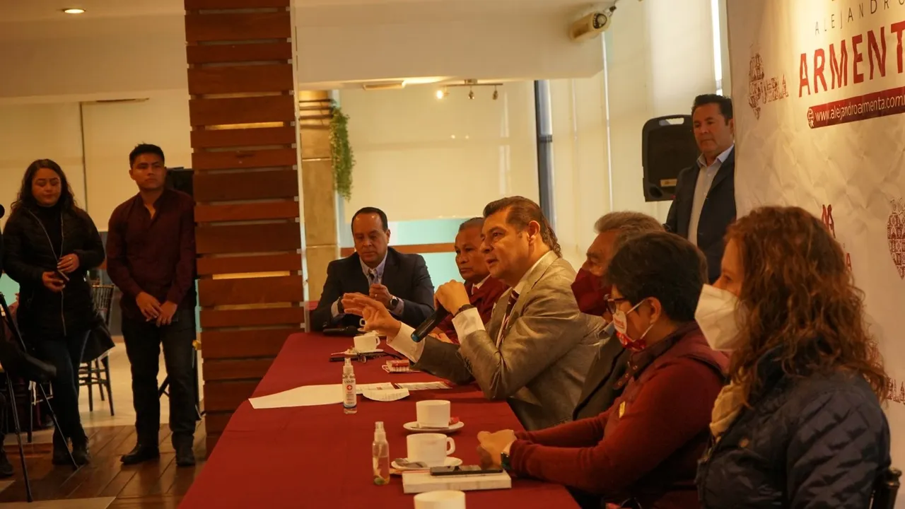 Alejandro Armenta aspiraciones políticas