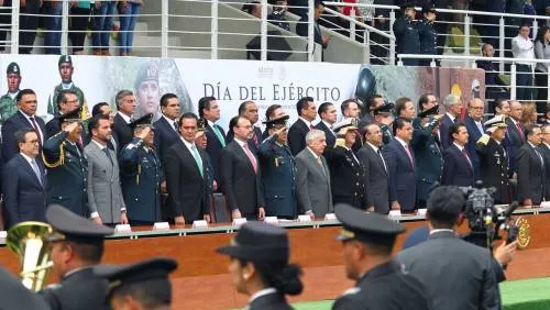 Acude Tony Gali a la conmemoración del 105 Aniversario del Ejército Mexicano
