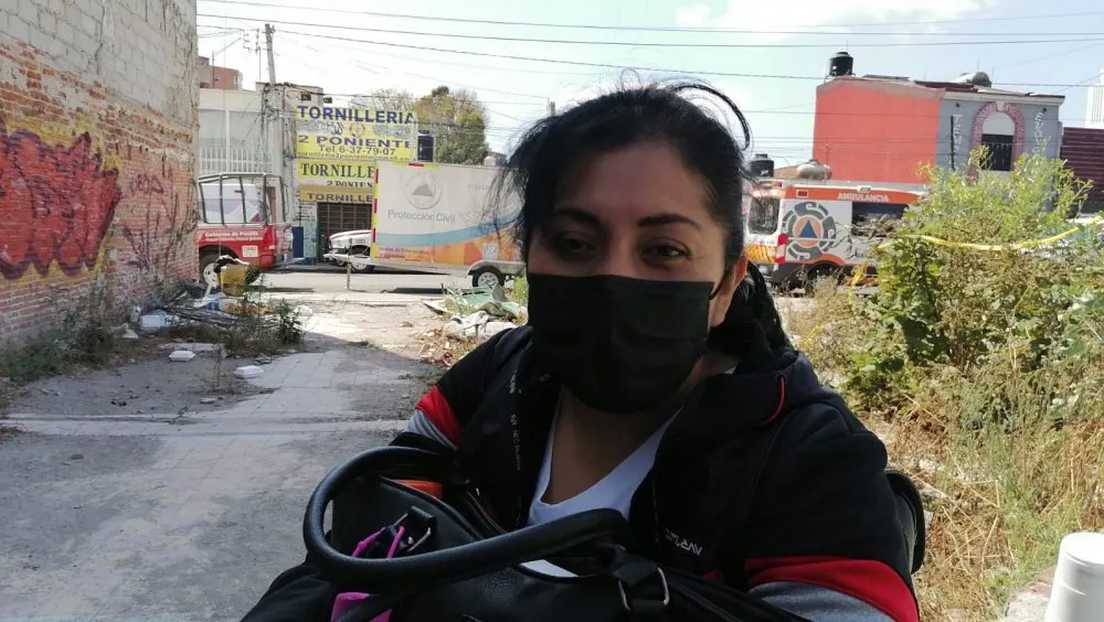 “Salimos corriendo y estaba todo como neblina”, relata afectada de la explosión