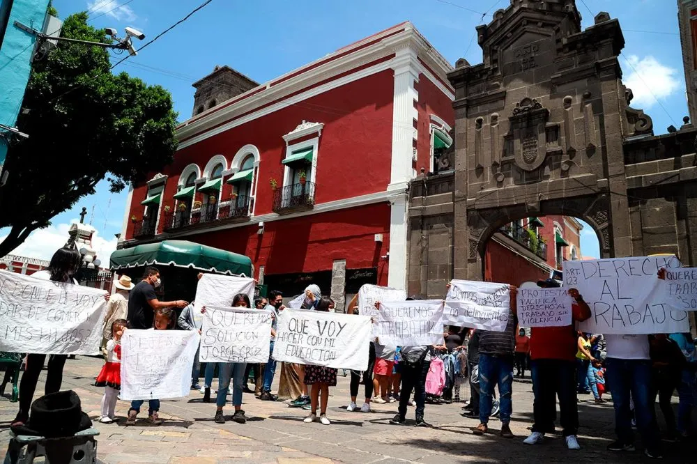 Vendedores Ambulantes Manifestacion
