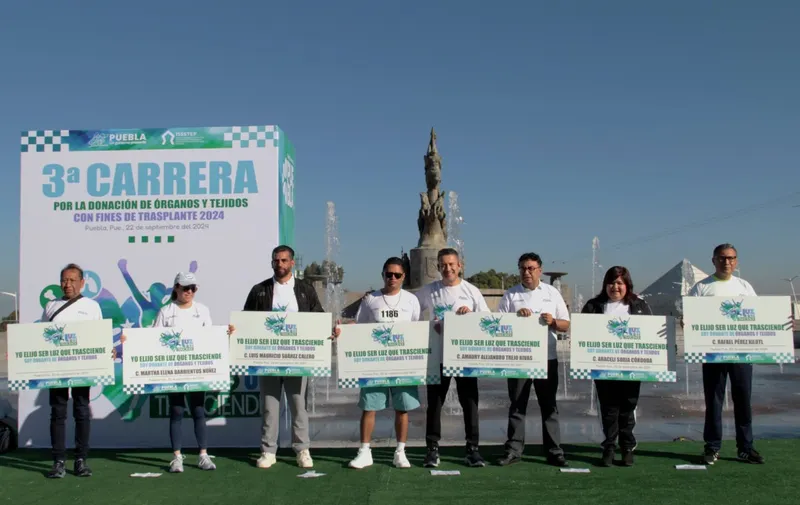 Realiza ISSSTEP tercera carrera por donación de órganos y tejidos