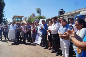 Inicia la rehabilitación y pavimentación de caminos en Ocoyucan