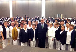 Labor de las enfermeras es fundamental para el Sector Salud: Salvador Escobedo