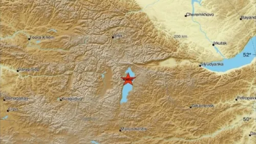 Se registra un terremoto de magnitud 6,7 cerca de la frontera entre Rusia y Mongolia