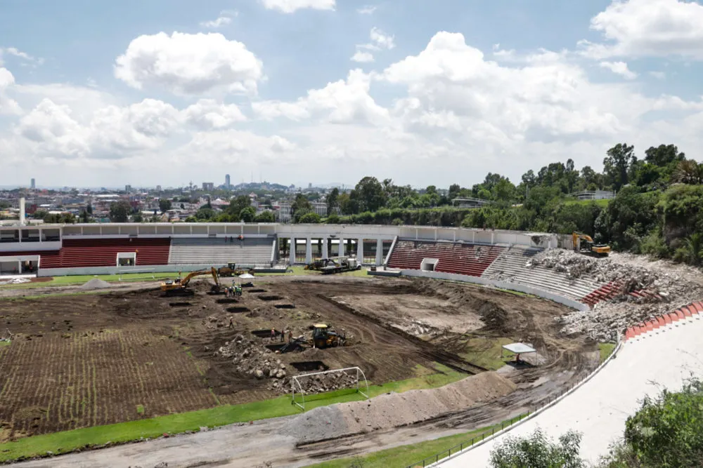 Adiós al Estadio Zaragoza: inicia su demolición para dar paso a la Universidad del Deporte