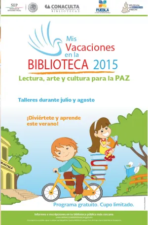 Programa Nacional ‘Mis Vacaciones en la Biblioteca’