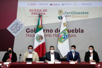Llega fertilizante a Puebla para más de 100 mil productores de todo el estado