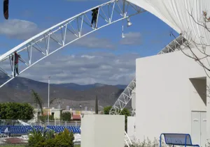 Vigila Protección Civil obras ante fuertes ráfagas de viento