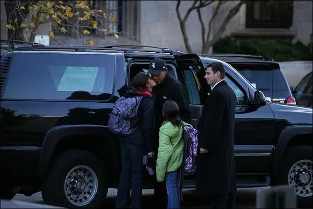 Evacuan escuela de hijas de Obama por llamada inquietante